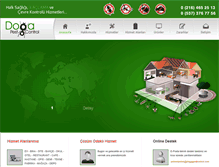 Tablet Screenshot of dogapestkontrol.com